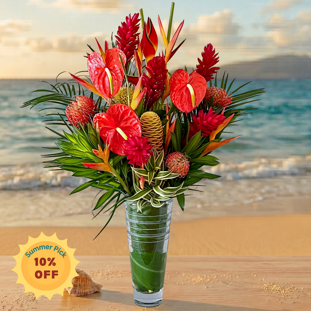 Hawaii Tropical Flower Gift Boxes: Fresh DIY-Ready Flowers from